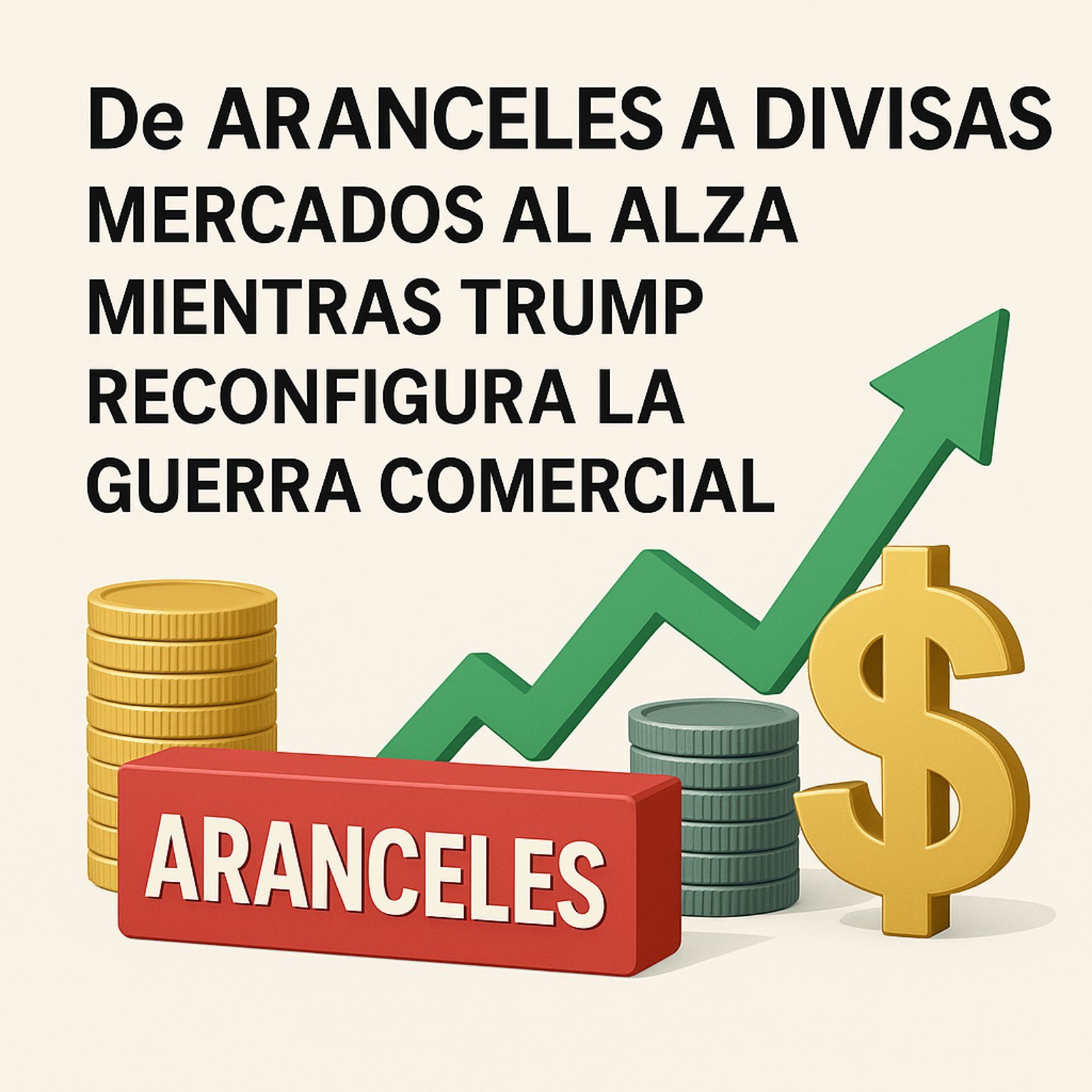 De Aranceles a Divisas Mercados al Alza Mientras Trump Reconfigura la Guerra Comercial