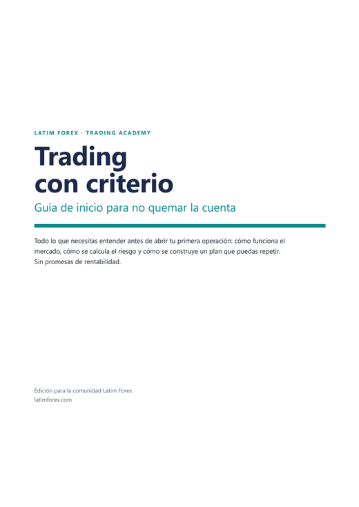 Portada del libro Trading con criterio
